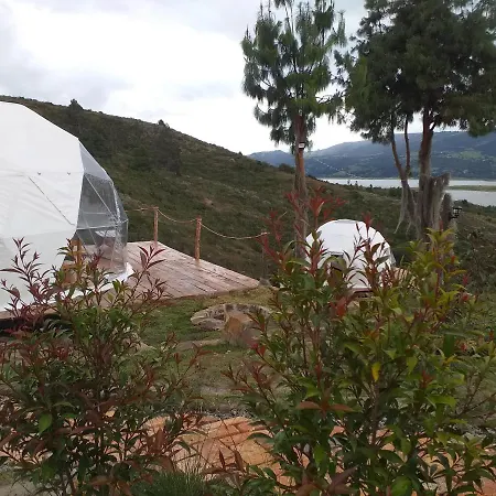 Glamping Bella Vista Hotel Guatavita Exterior photo