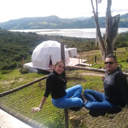 Glamping Bella Vista Hotel Guatavita Exterior photo